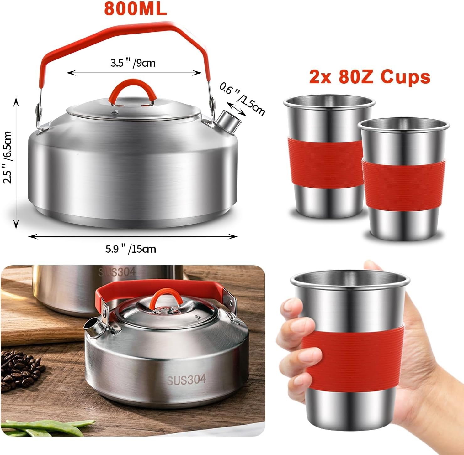 Image of best value camping cooking gear