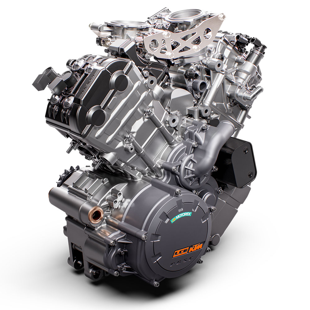 KTM 1290 Super Adventure S and R engine